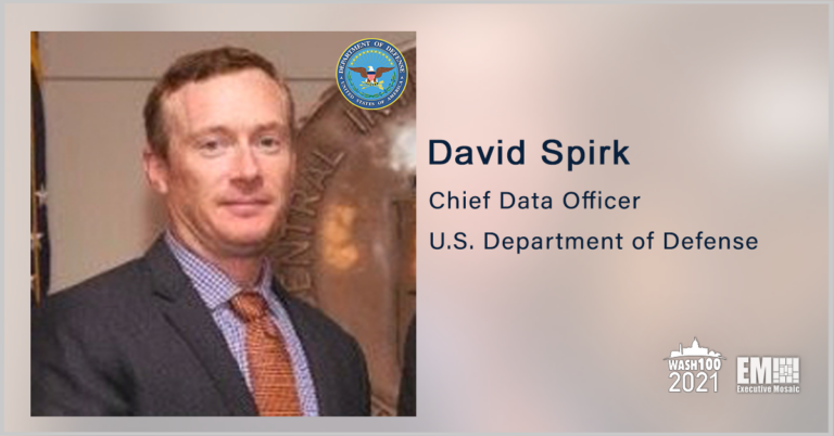 DOD Chief Data Officer David Spirk Discusses U.S. Data Strategy ...